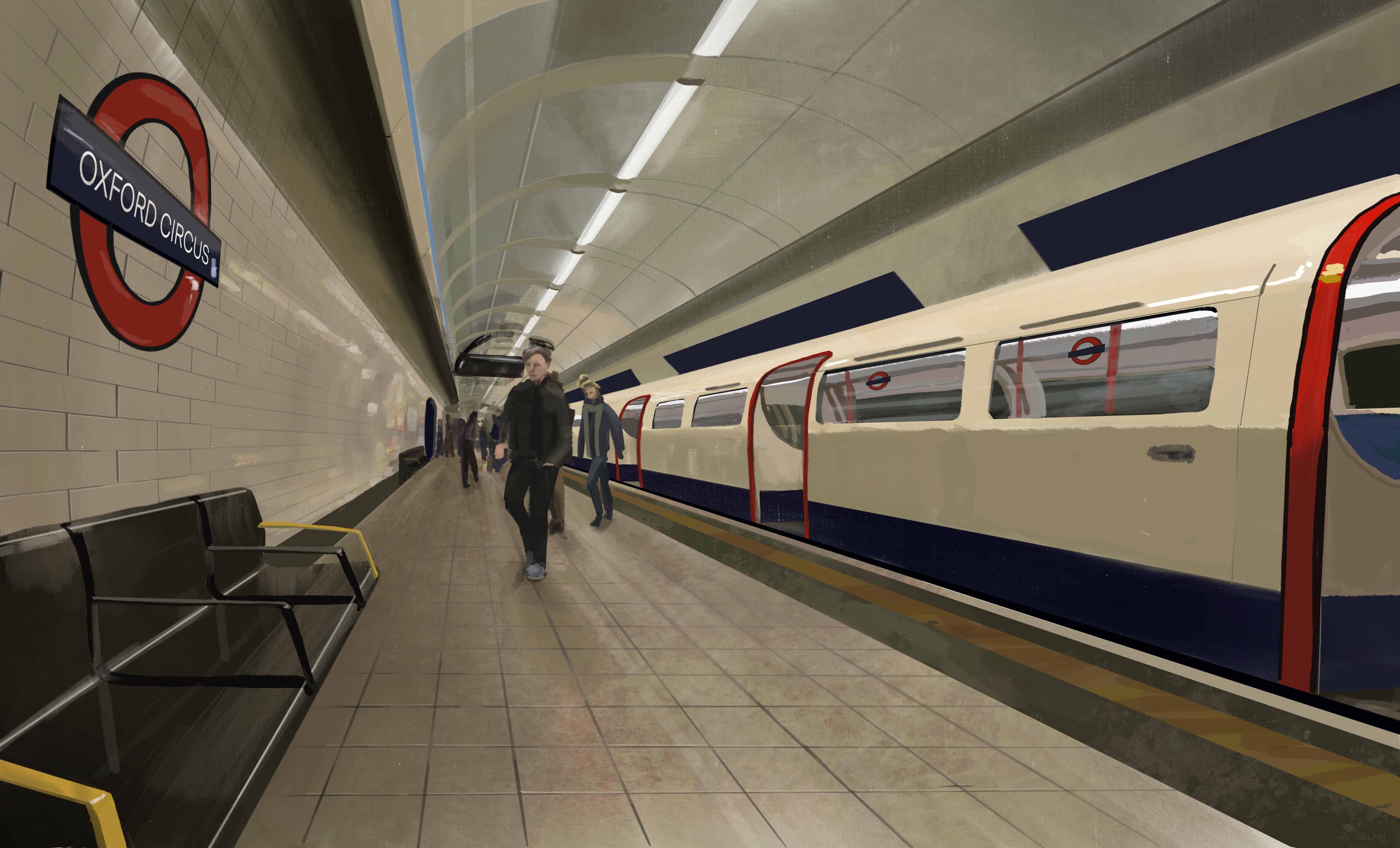 London Underground illustration